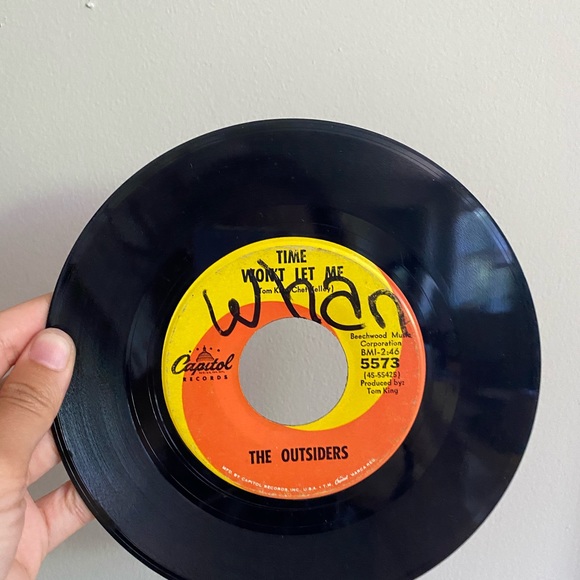 THE OUTSIDERS 45 VINYL - Picture 4 of 5